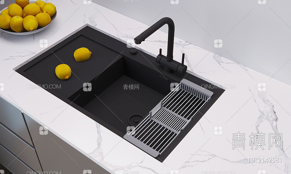 洗菜池，水槽3D模型下载【ID:2142581】