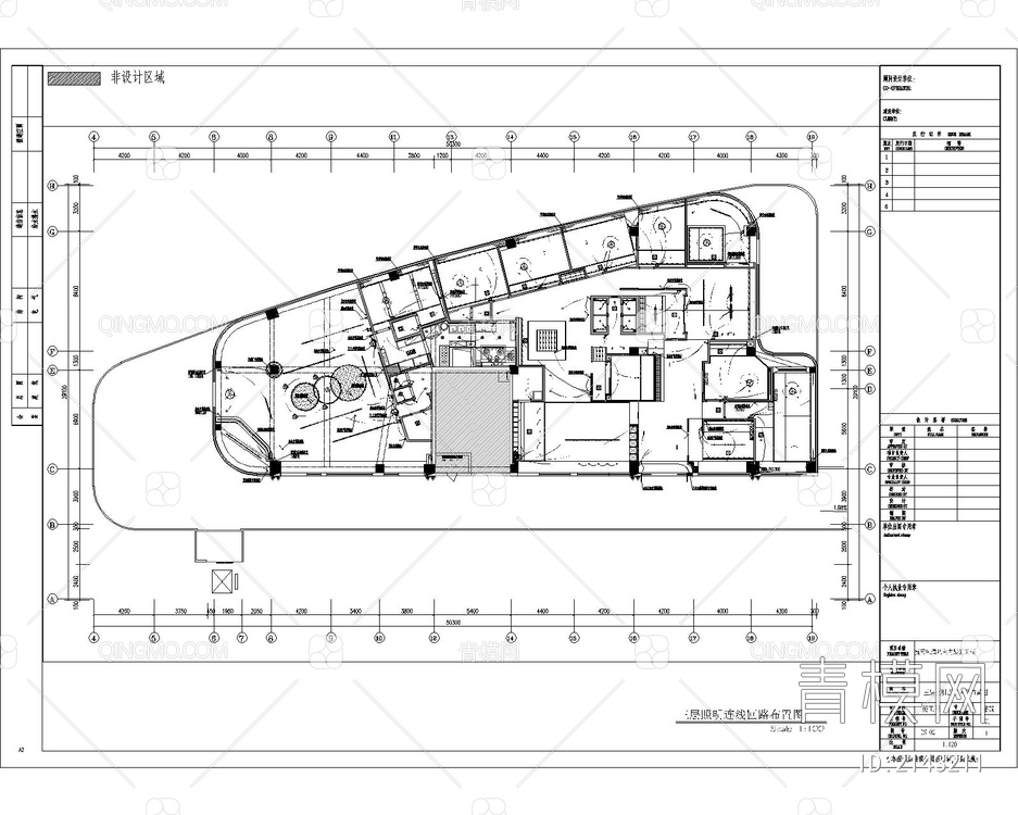 露营风酒吧效果图+CAD施工图【ID:2143211】