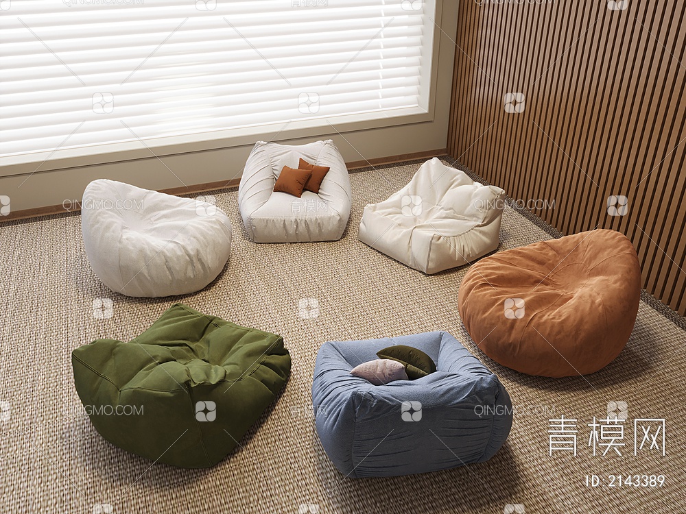懒人沙发3D模型下载【ID:2143389】
