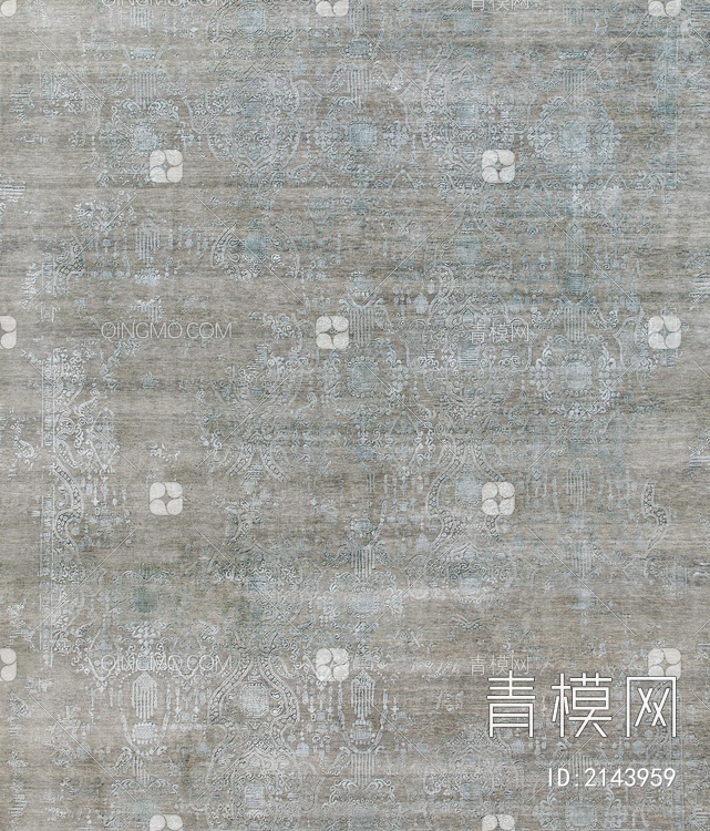 灰蓝色地毯贴图下载【ID:2143959】