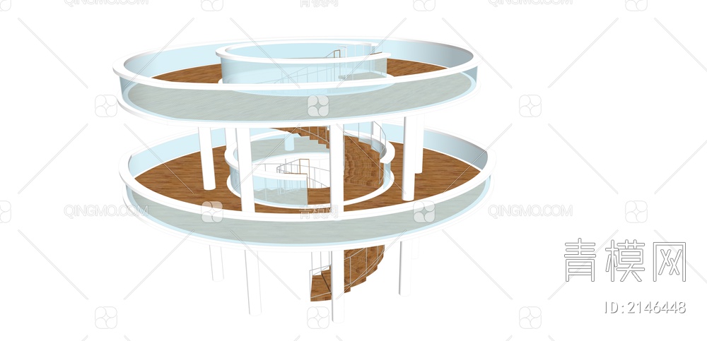 观景台SU模型下载【ID:2146448】