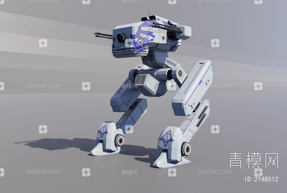 重装机甲3D模型下载【ID:2148512】