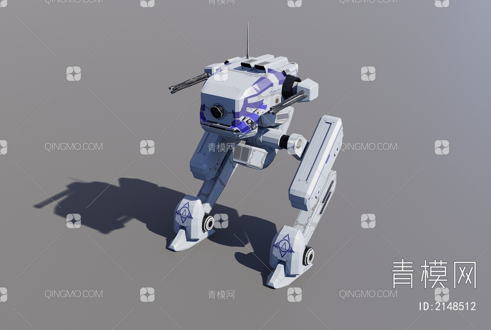 重装机甲3D模型下载【ID:2148512】