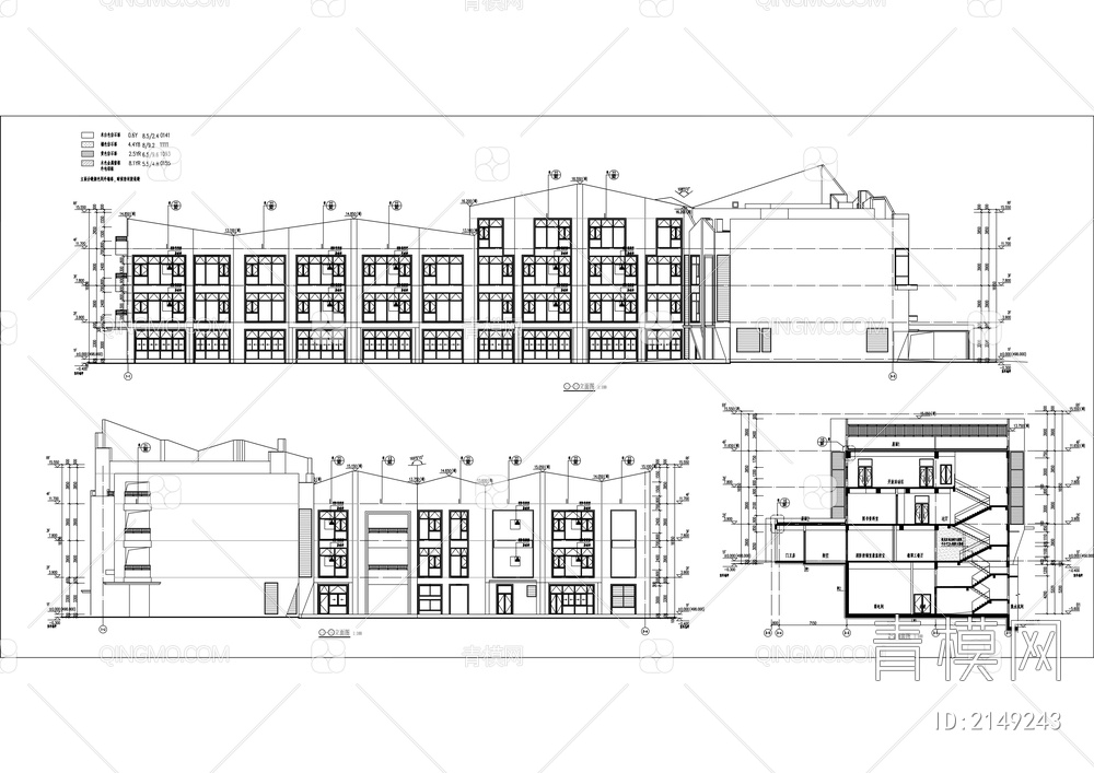 十五班幼儿园建筑施工图【ID:2149243】