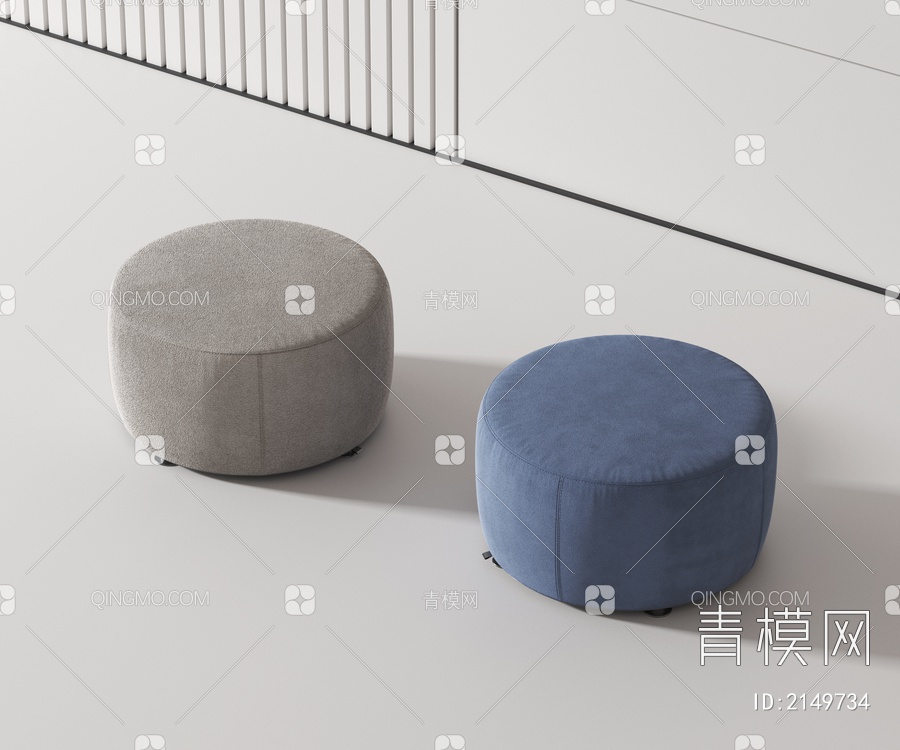 矮凳 坐凳3D模型下载【ID:2149734】
