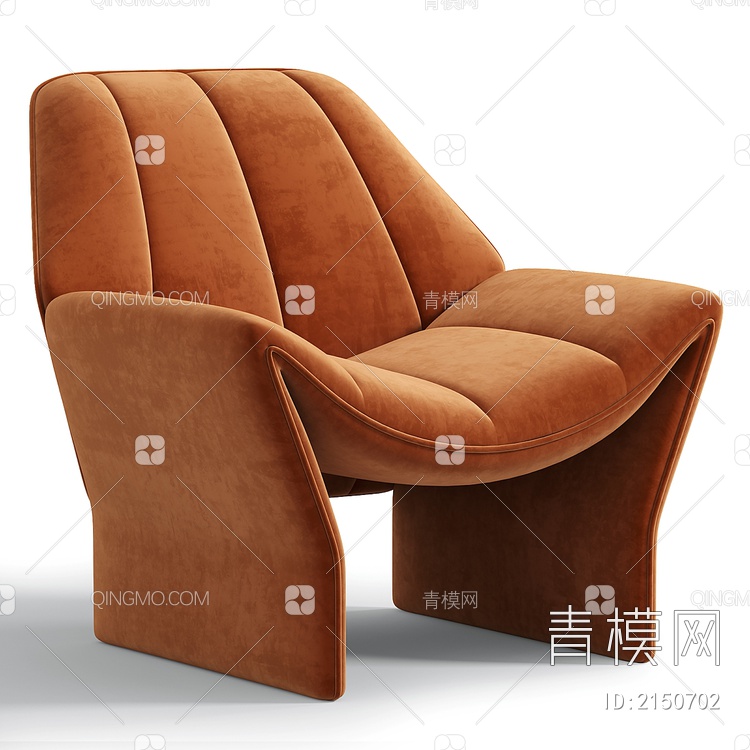 沙发椅3D模型下载【ID:2150702】