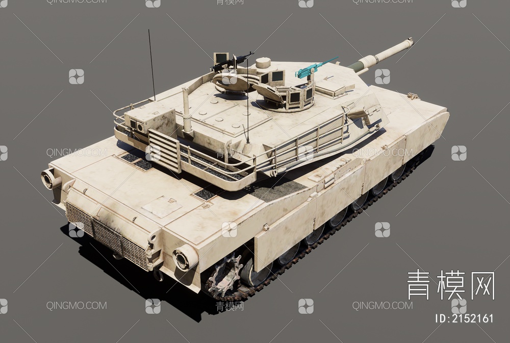 M1A2坦克3D模型下载【ID:2152161】
