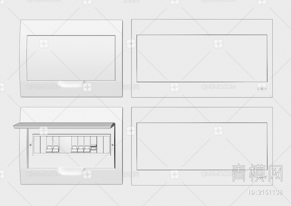 电闸3D模型下载【ID:2151138】