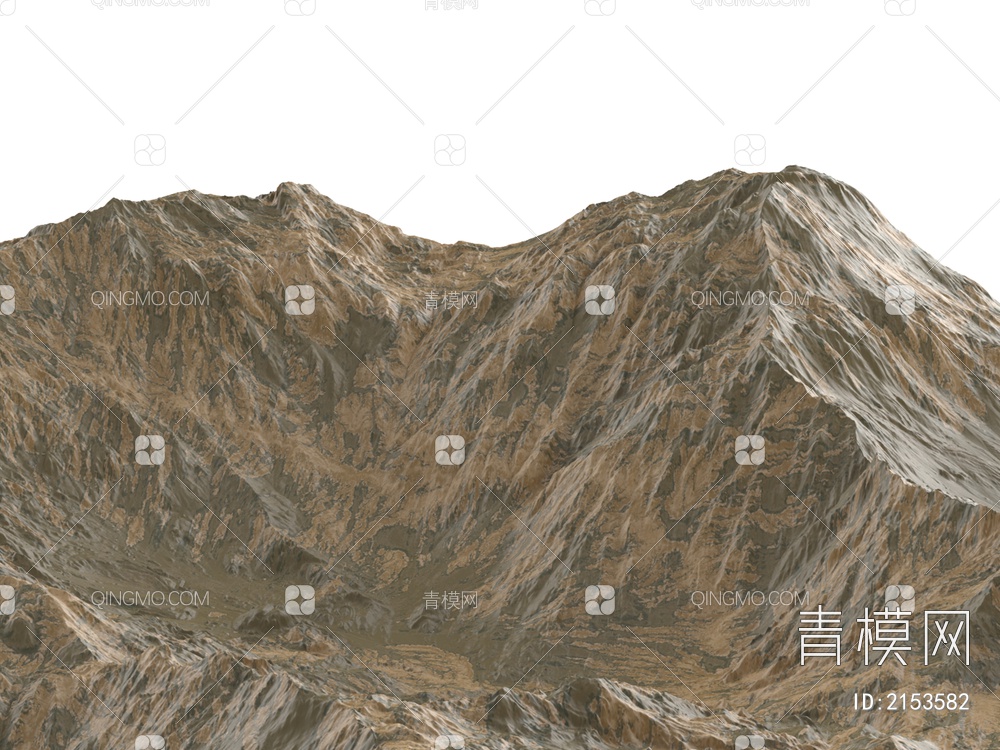 景观 山势地貌3D模型下载【ID:2153582】