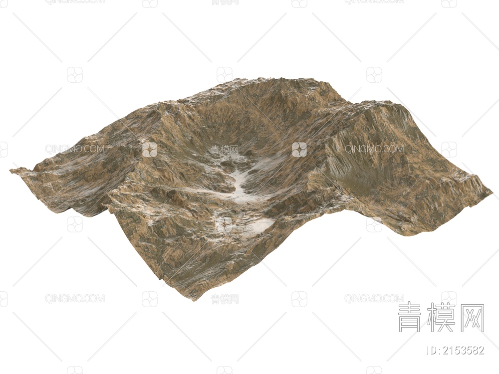景观 山势地貌3D模型下载【ID:2153582】