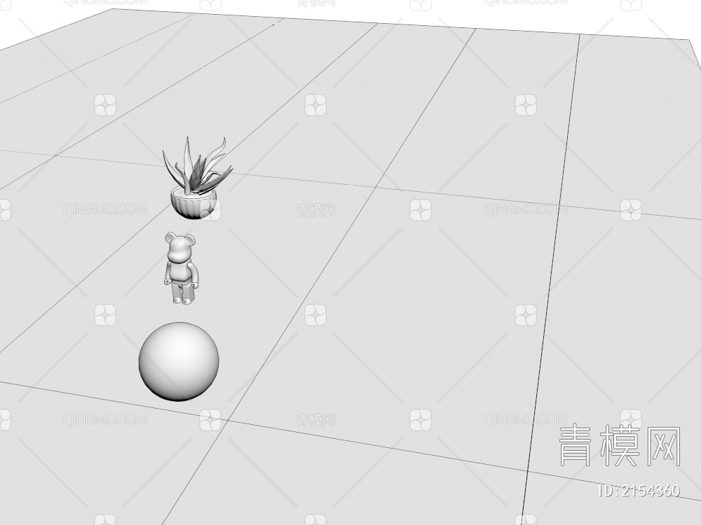 大理石地砖 抛光地砖 地砖 摆件3D模型下载【ID:2154360】