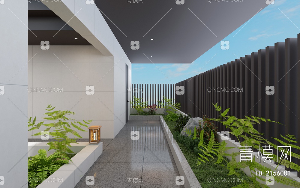 庭院3D模型下载【ID:2156001】