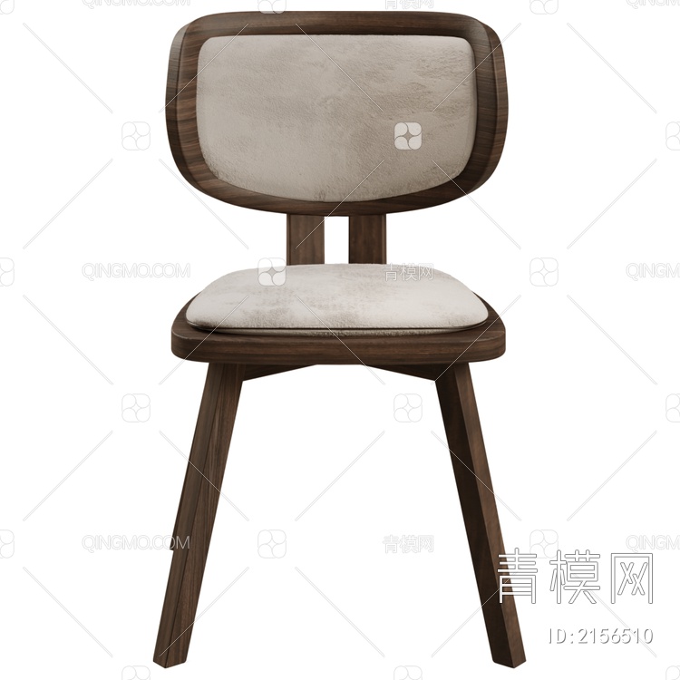 餐椅 书椅 休闲椅3D模型下载【ID:2156510】