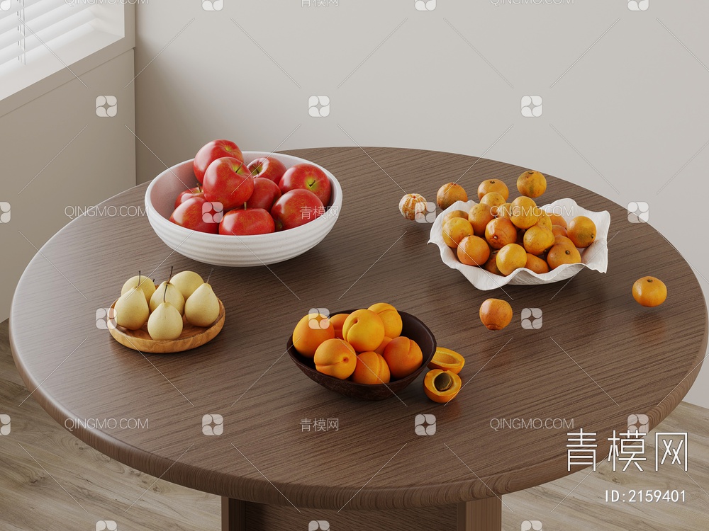 水果3D模型下载【ID:2159401】