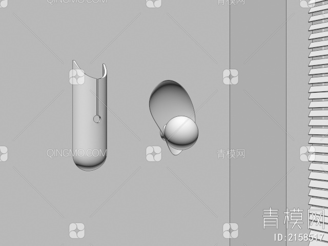 壁灯3D模型下载【ID:2158517】