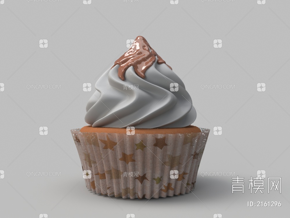 冰激凌蛋糕3D模型下载【ID:2161296】