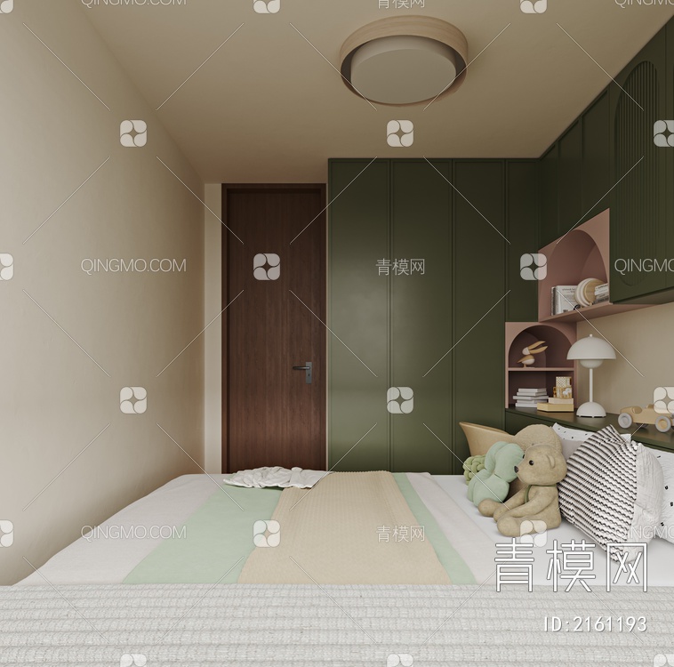 卧室3D模型下载【ID:2161193】