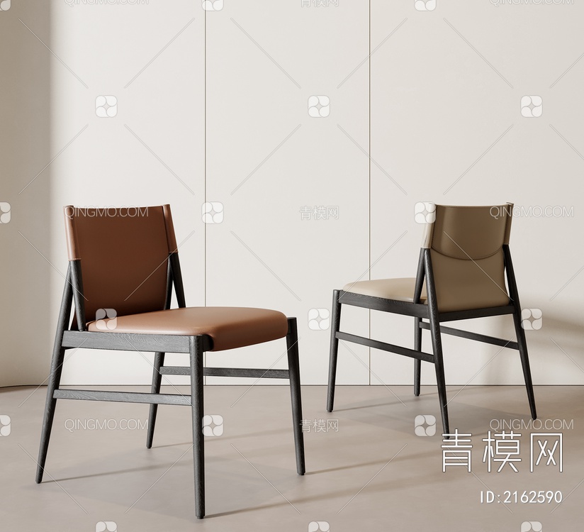 餐椅3D模型下载【ID:2162590】