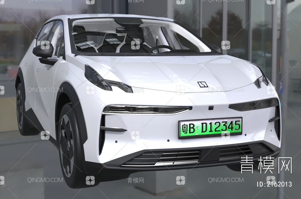 极氪X新能源汽车新奢全能SUV3D模型下载【ID:2162013】
