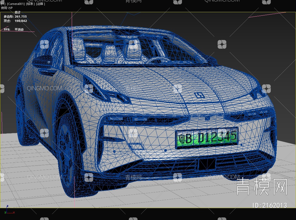 极氪X新能源汽车新奢全能SUV3D模型下载【ID:2162013】