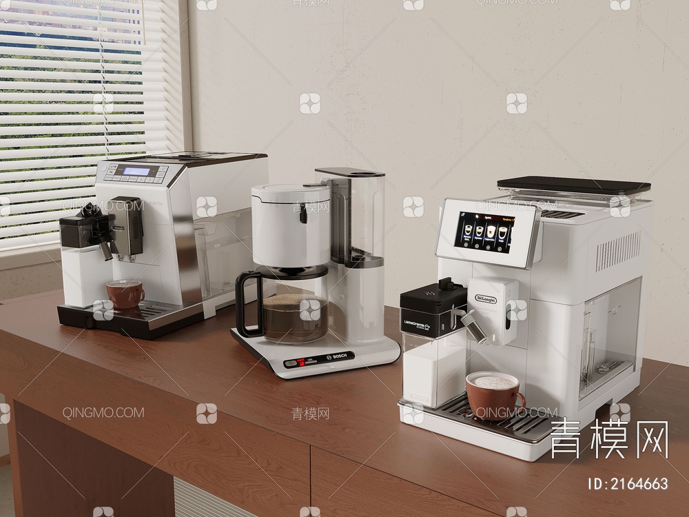 咖啡机SU模型下载【ID:2164663】