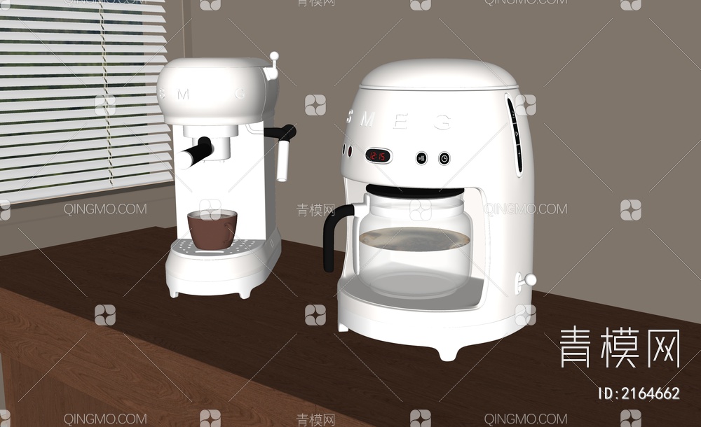 咖啡机SU模型下载【ID:2164662】