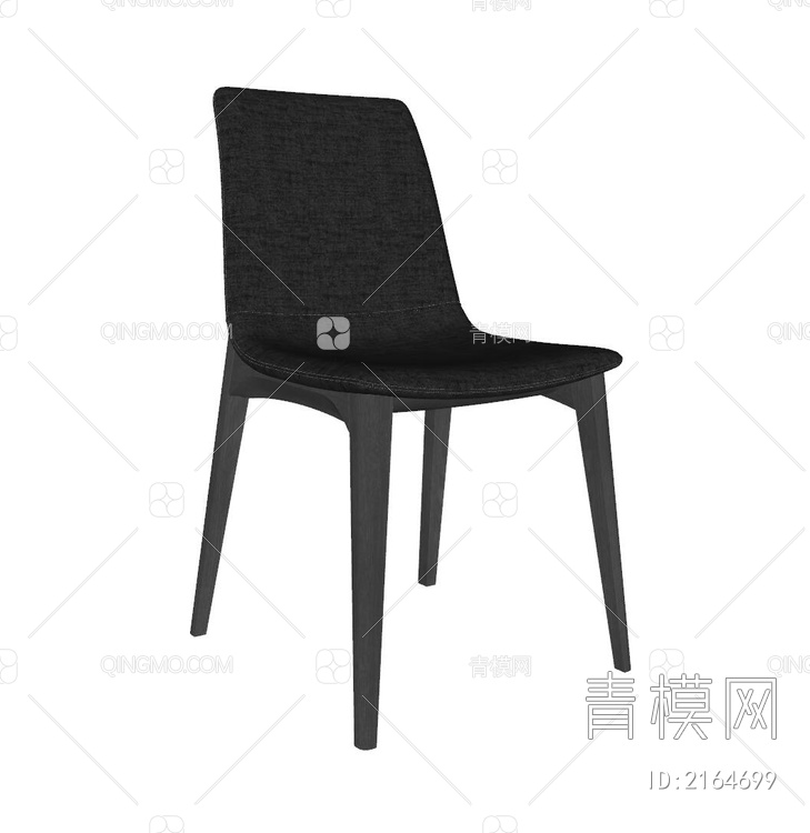 餐椅SU模型下载【ID:2164699】