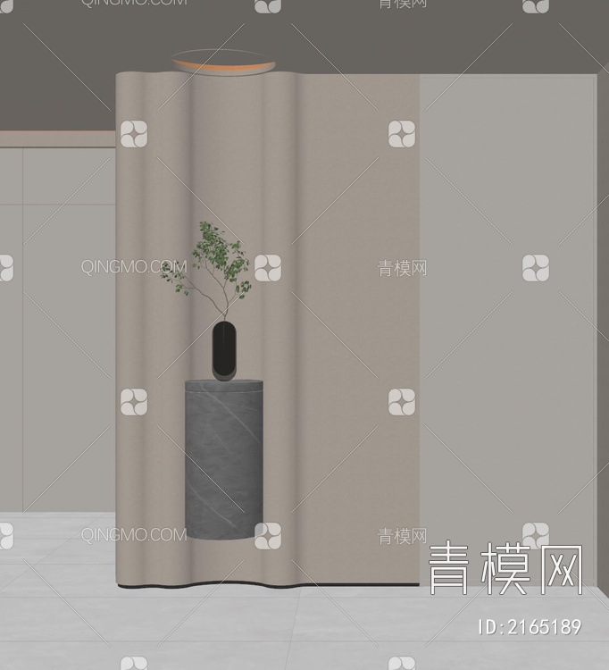 玄关SU模型下载【ID:2165189】