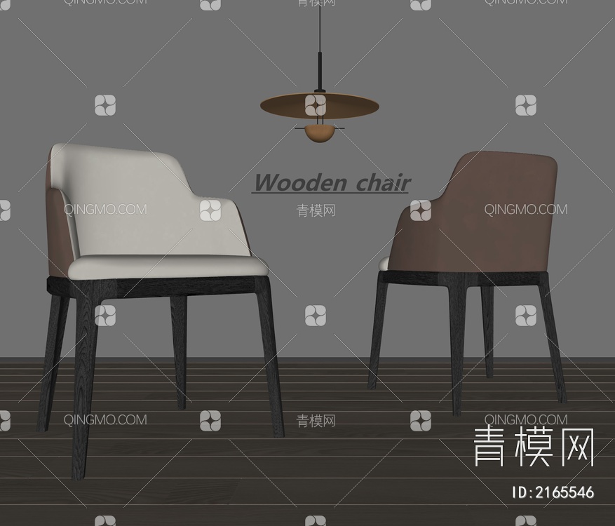 餐椅SU模型下载【ID:2165546】