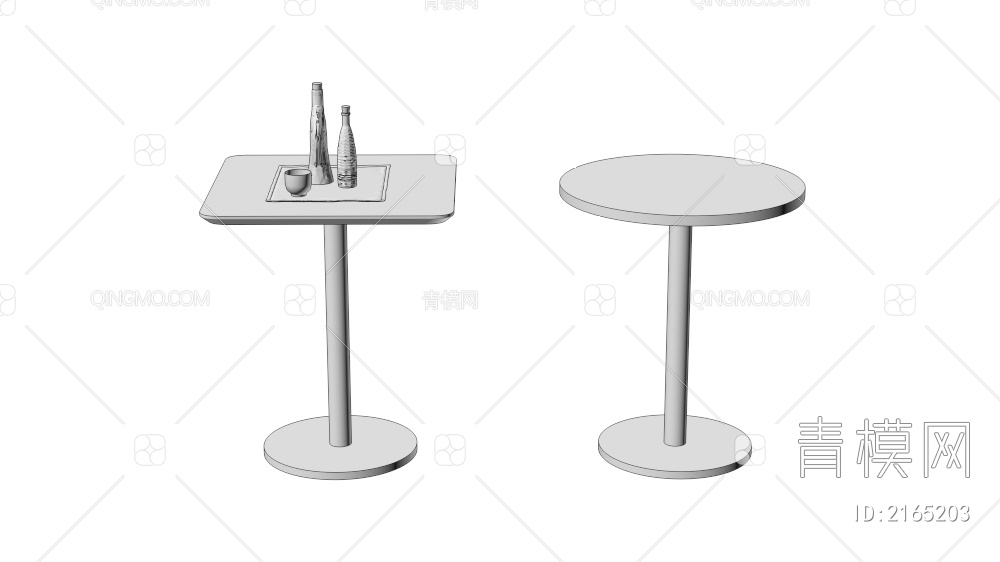 餐桌3D模型下载【ID:2165203】