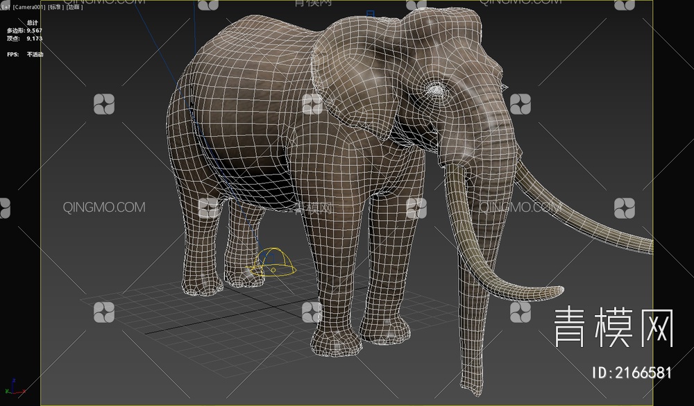 欧洲矮象 西西里矮象 法氏古菱齿象 法氏亚洲象 大象 野生动物3D模型下载【ID:2166581】