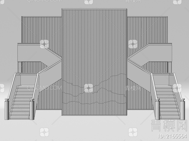 楼梯3D模型下载【ID:2165564】