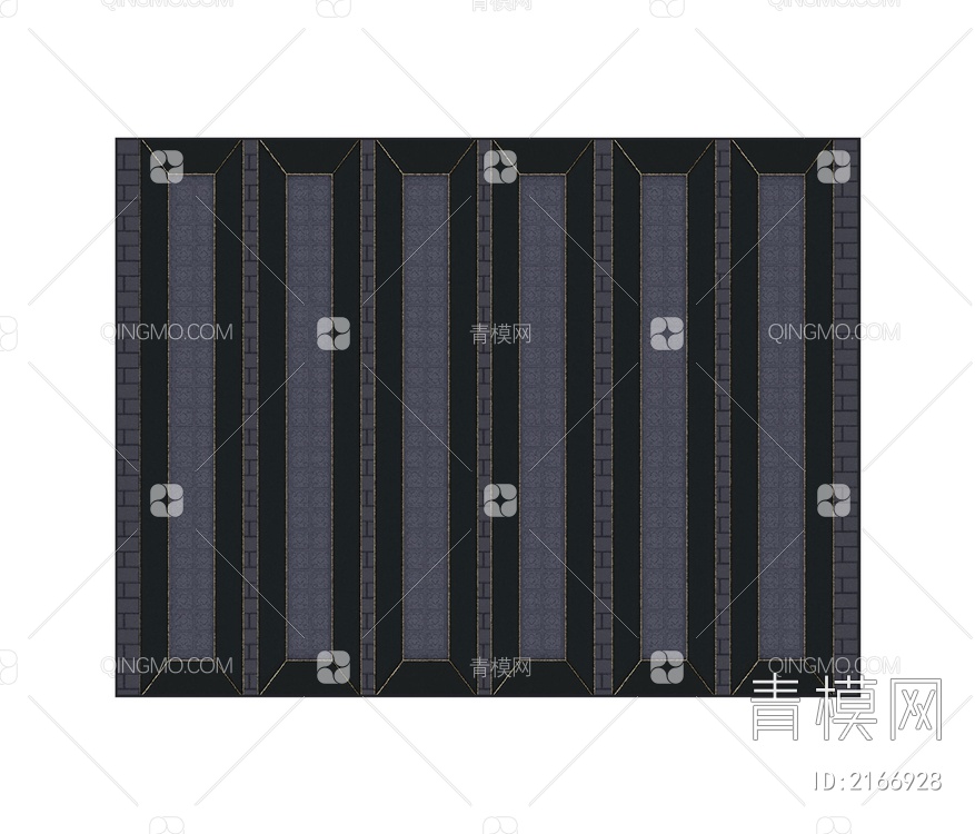 紫黑色几何格子地毯贴图下载【ID:2166928】