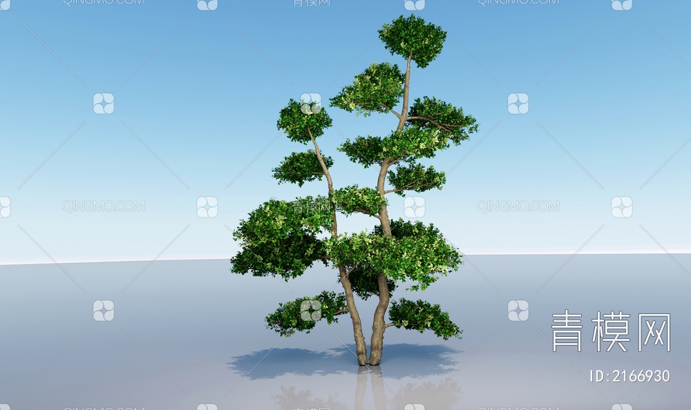 景观灌木3D模型下载【ID:2166930】