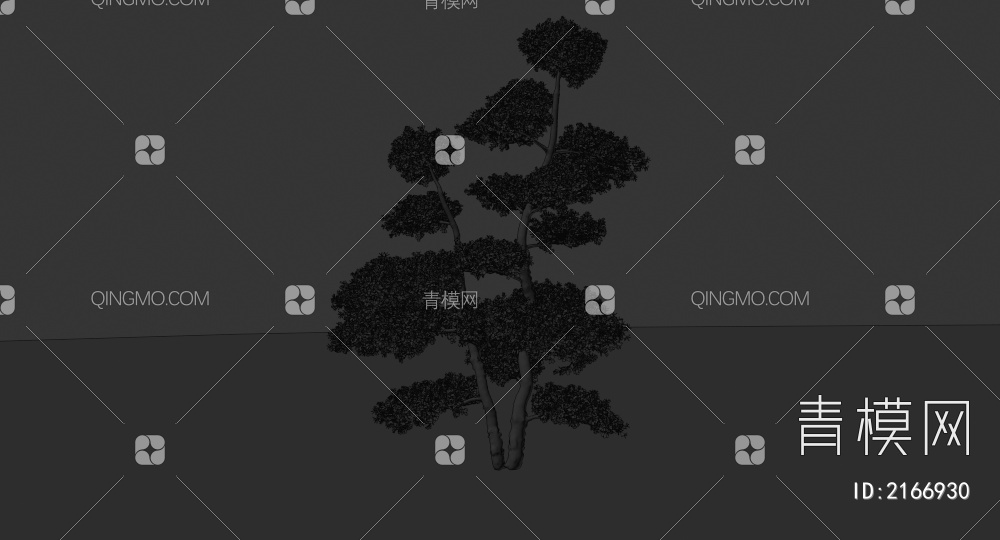 景观灌木3D模型下载【ID:2166930】