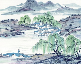 山水画