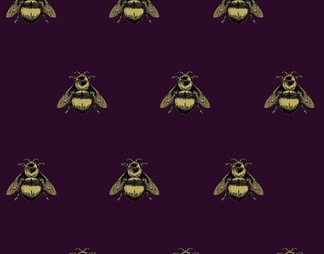 蜜蜂墙纸
