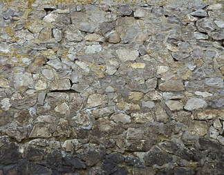 砖墙圆滑类石材-砖墙