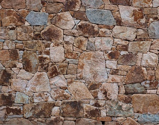 砖墙圆滑类石材-砖墙-圆滑类