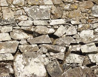 砖墙类带水泥浆的石材