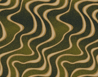 抽象几何图案地毯