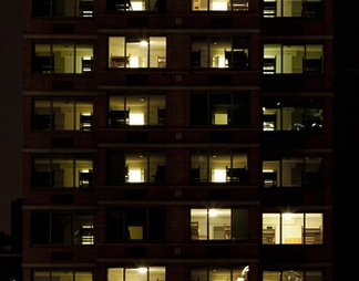 室外建筑夜景玻璃贴图 室外建筑夜景玻璃贴图贴图下载【ID:95859】