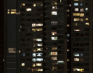 室外建筑夜景玻璃贴图 室外建筑夜景玻璃贴图贴图下载【ID:95847】
