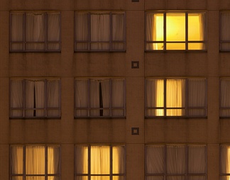 室外建筑夜景玻璃贴图 室外建筑夜景玻璃贴图贴图下载【ID:95834】