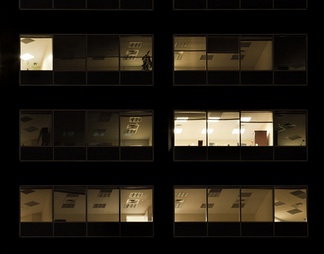 室外建筑夜景玻璃贴图 室外建筑夜景玻璃贴图贴图下载【ID:95840】