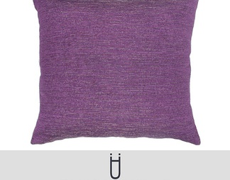 紫色抱枕