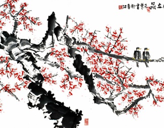 中国元素壁画
