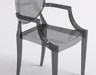 17年款透明塑料椅子