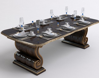 长餐桌