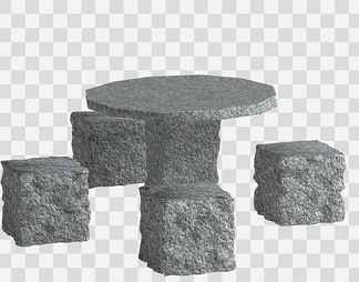 石桌石凳组合